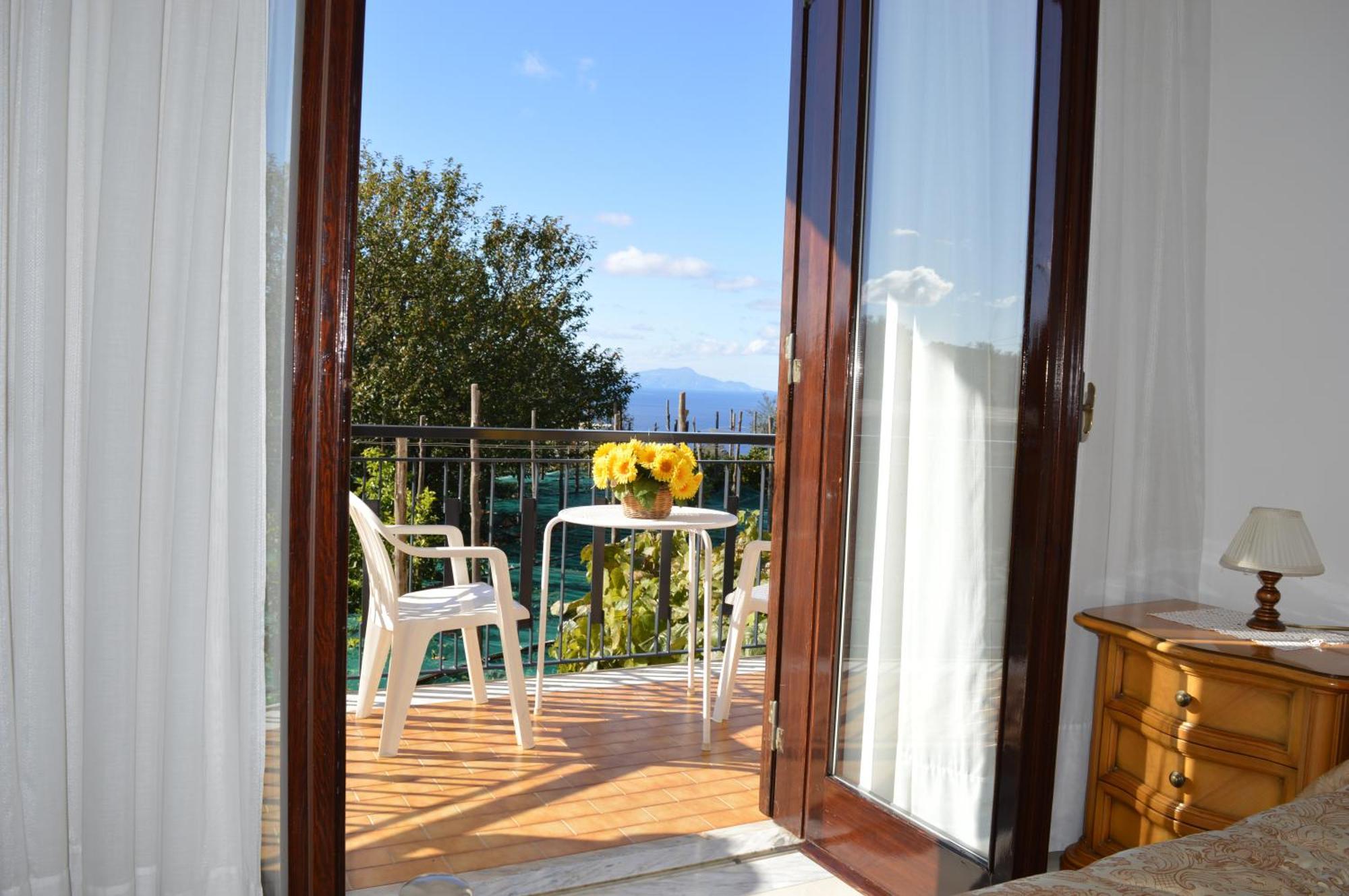 Mary'S Dream - Villa Overlooking Capri And Ischia In Sorrento Peninsula Massa Lubrense Luaran gambar